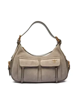 Pinko Skórzane hobo CARGO CLASSIC