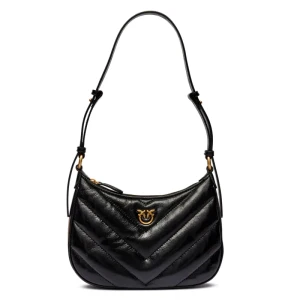 Pinko Skórzane hobo HALF MOON MINI