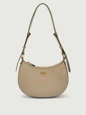 Pinko Skórzane hobo HALF MOON MINI