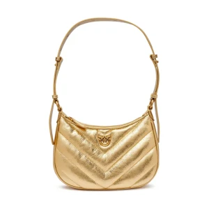 Pinko Skórzane hobo HALF MOON MINI