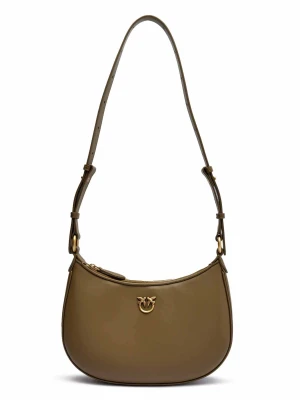 Pinko Skórzane hobo HALF MOON MINI