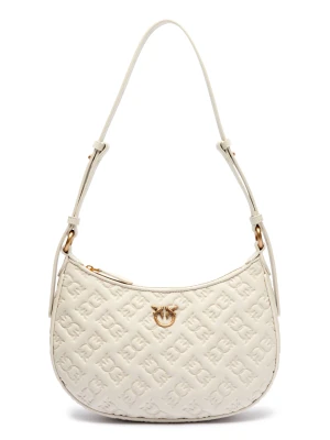 Pinko Skórzane hobo HALF MOON MINI