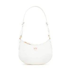 Pinko Skórzane hobo HALF MOON MINI FL VITELLO SETA