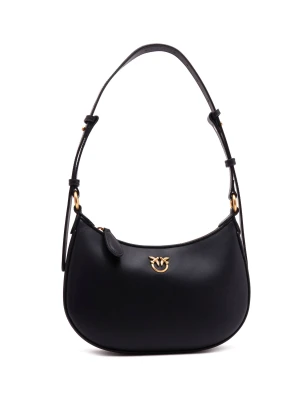 Pinko Skórzane hobo HALF MOON MINI FL VITELLO SETA