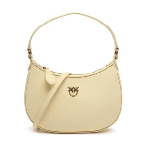Pinko Skórzane hobo HALF MOON MINI VITELLO SETA