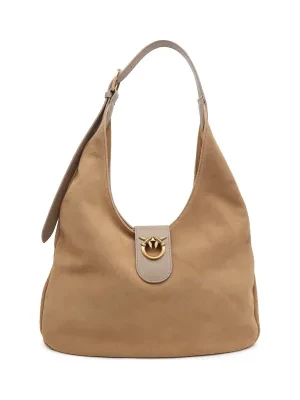 Pinko Skórzane hobo PELLE VITELLO