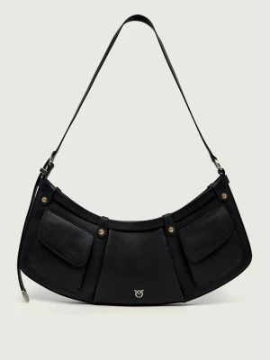 Pinko Skórzane hobo POCKET BODY BAG BIG