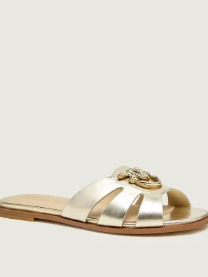 Pinko Skórzane klapki MILLY 04