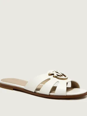 Pinko Skórzane klapki MILLY 04