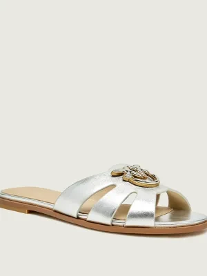 Pinko Skórzane klapki MILLY 04