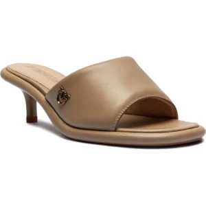 Pinko Skórzane klapki na szpilce TARA 01