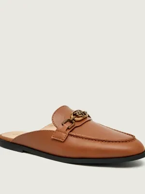 Pinko Skórzane mule NATY 09