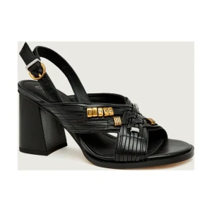 Zdjęcie produktu Pinko Skórzane sandały na słupku LARA 05