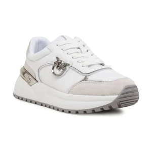 Pinko Skórzane sneakersy