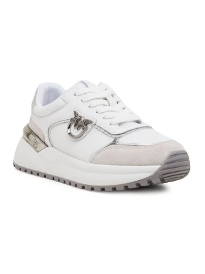 Pinko Skórzane sneakersy