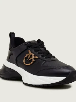 Pinko Skórzane sneakersy ARIEL