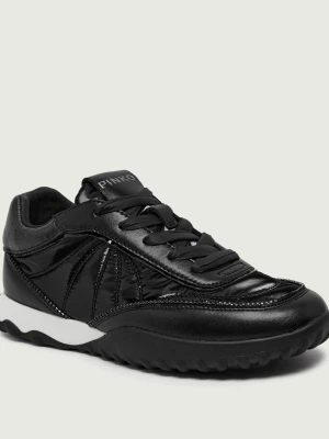 Pinko Skórzane sneakersy Gea 01 czarny