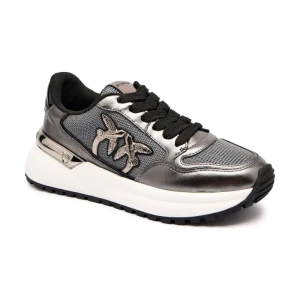 Pinko Skórzane sneakersy GEM 07