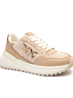 Pinko Skórzane sneakersy GEM 07