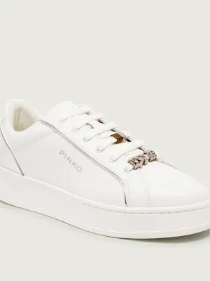 Pinko Skórzane sneakersy IRIS 01