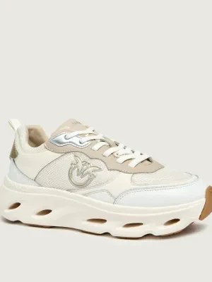 Pinko Skórzane sneakersy PINK 09