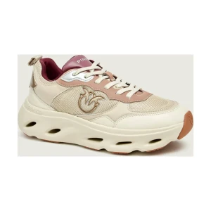 Pinko Skórzane sneakersy PINK 09