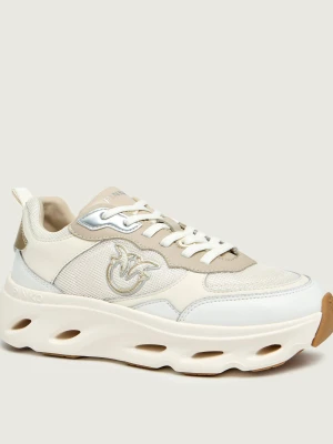Pinko Skórzane sneakersy PINK 09
