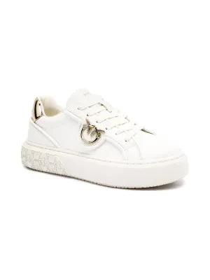 Pinko Skórzane sneakersy YOKO 06
