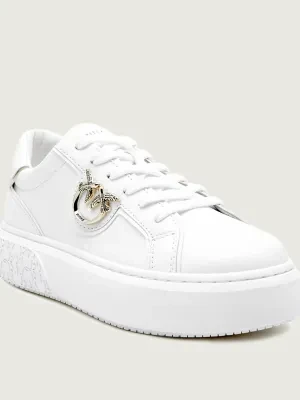 Pinko Skórzane sneakersy YOKO