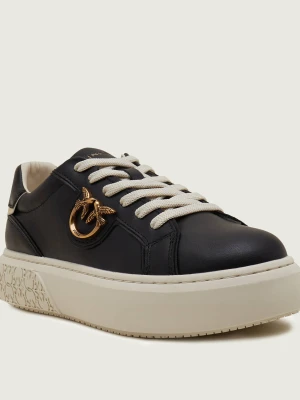 Pinko Skórzane sneakersy Yoko