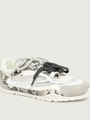 Pinko Skórzane sneakersy YULIA 01 | zamsz