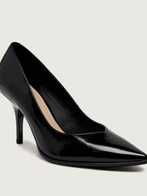 Pinko Skórzane szpilki Lady 11 czarny