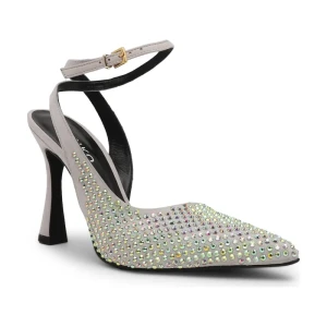 Pinko Skórzane szpilki LISETTE SLINGBACK