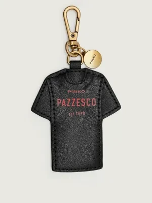 Pinko Skórzany brelok T-SHIRT PAZZESCO