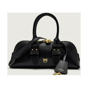 Pinko Skórzany kuferek BOWLING