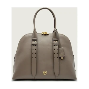 Pinko Skórzany kuferek BOWLING BAG