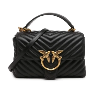 Pinko Skórzany kuferek LOVE LADY PUFF