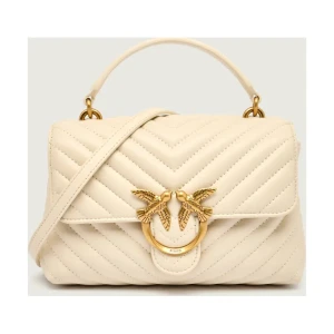Pinko Skórzany kuferek LOVE LADY PUFF