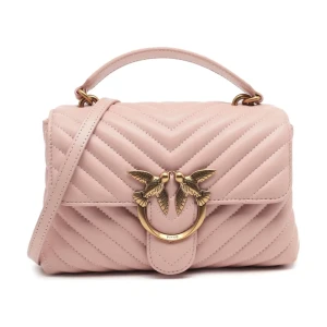 Pinko Skórzany kuferek LOVE LADY PUFF