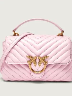 Pinko Skórzany kuferek LOVE LADY PUFF MINI