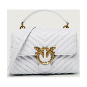 Pinko Skórzany kuferek LOVE LADY PUFF MINI
