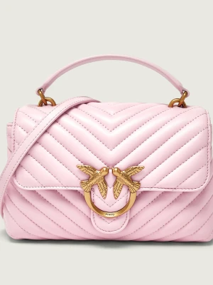 Pinko Skórzany kuferek LOVE LADY PUFF MINI