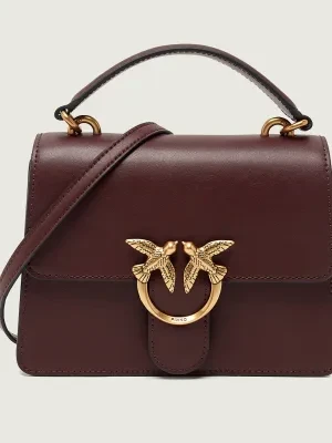 Pinko Skórzany kuferek Love One Mini