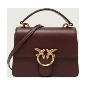 Pinko Skórzany kuferek Love One Mini