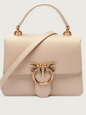 Pinko Skórzany kuferek Love One Top Handle Mini