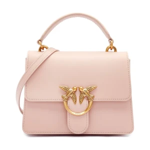 Pinko Skórzany kuferek Love One Top Handle Mini Light