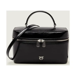 Pinko Skórzany kuferek VANITY CASE CLASSIC