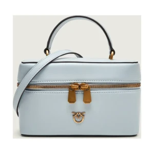 Pinko Skórzany kuferek VANITY SOFT MINI