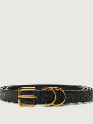 Pinko Skórzany pasek BALLESTAS