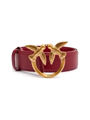 Pinko Skórzany pasek LOVE BERRY